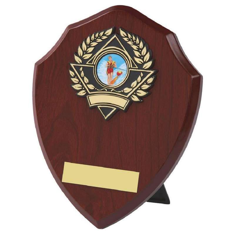 Traditional Shield Award - Dark Wood