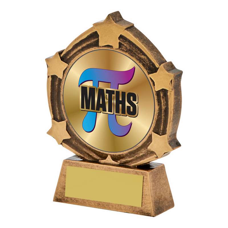 Resin "Maths" Award - Ant Gold