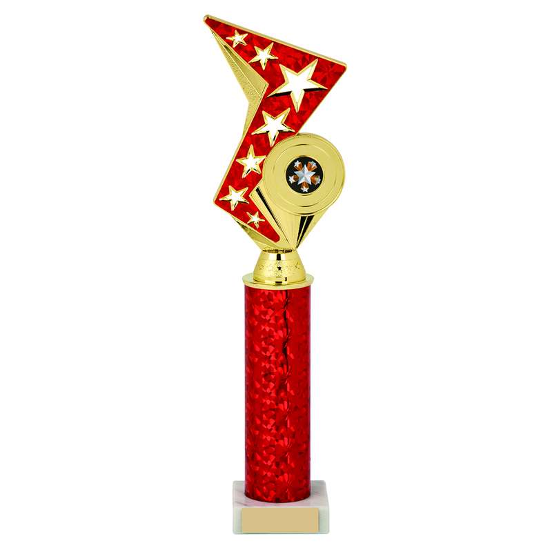 Red Zig Zag Holder Award - Red