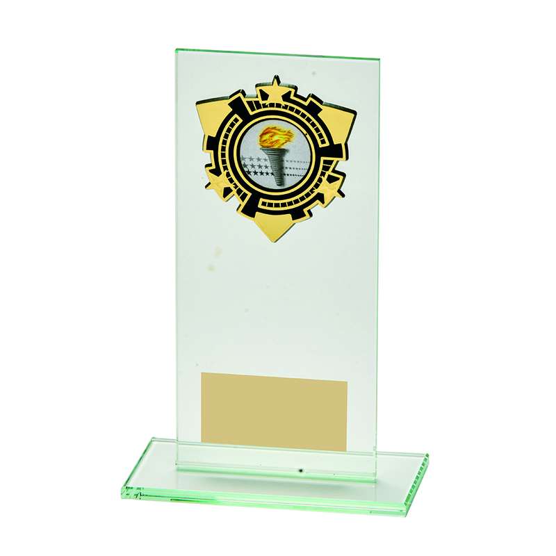 Jade Glass Stand Award - Clear