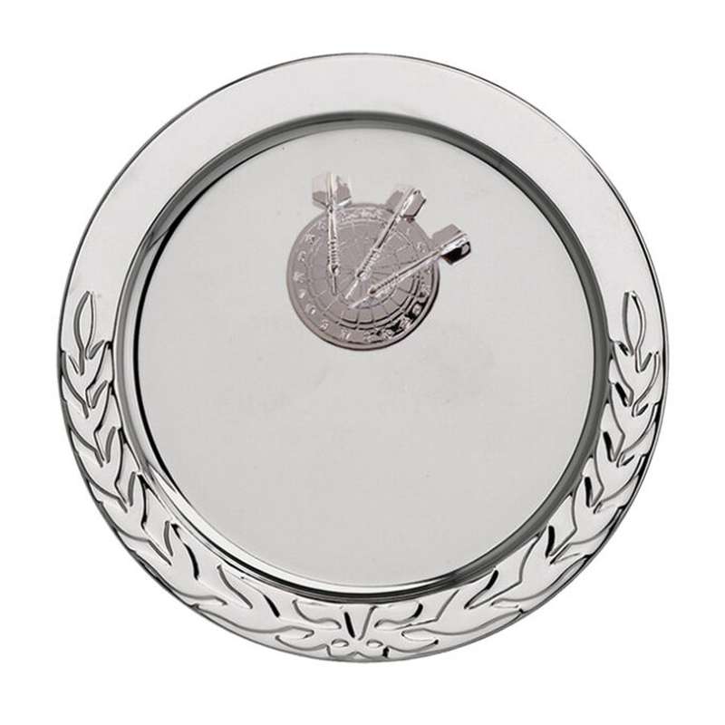 SILVER LAUREL SALVER WITH DARTS ATTACHMENT