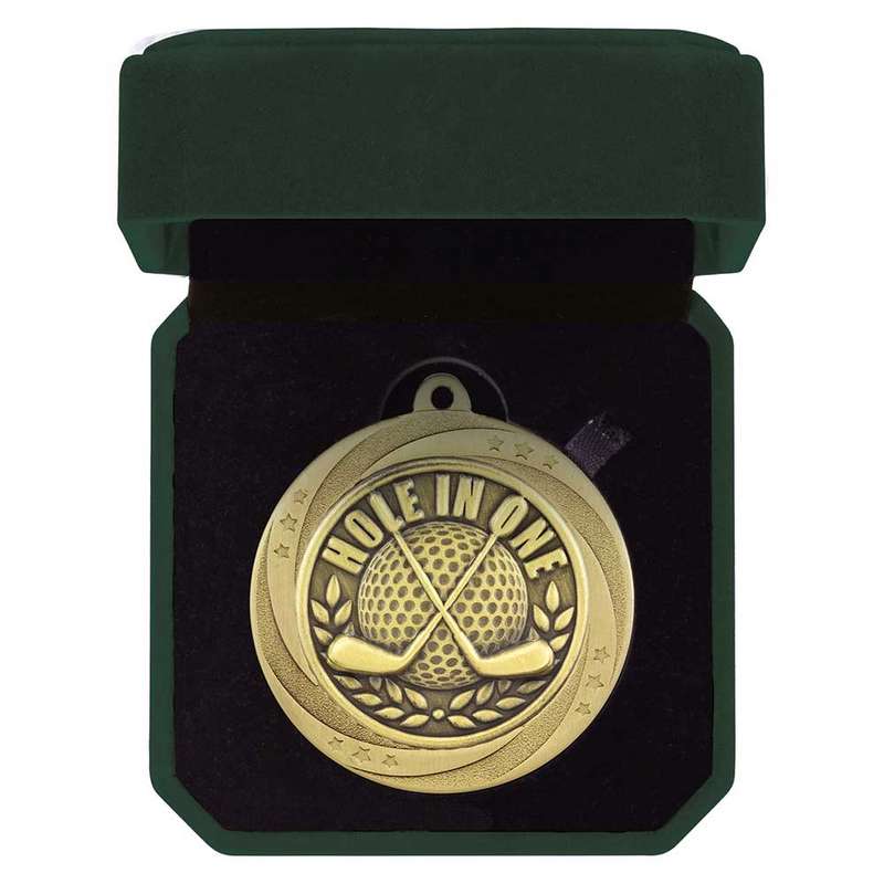 Superstar Hole In One Medal & Box