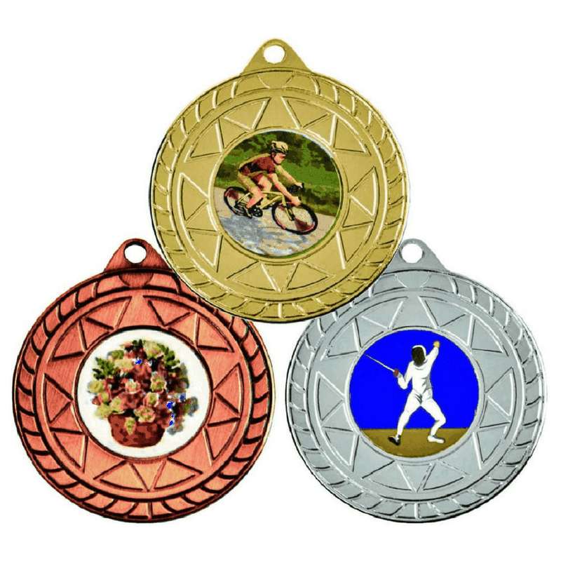 50mm Star Medal (Gold / Silver / Bronze) – Bronze