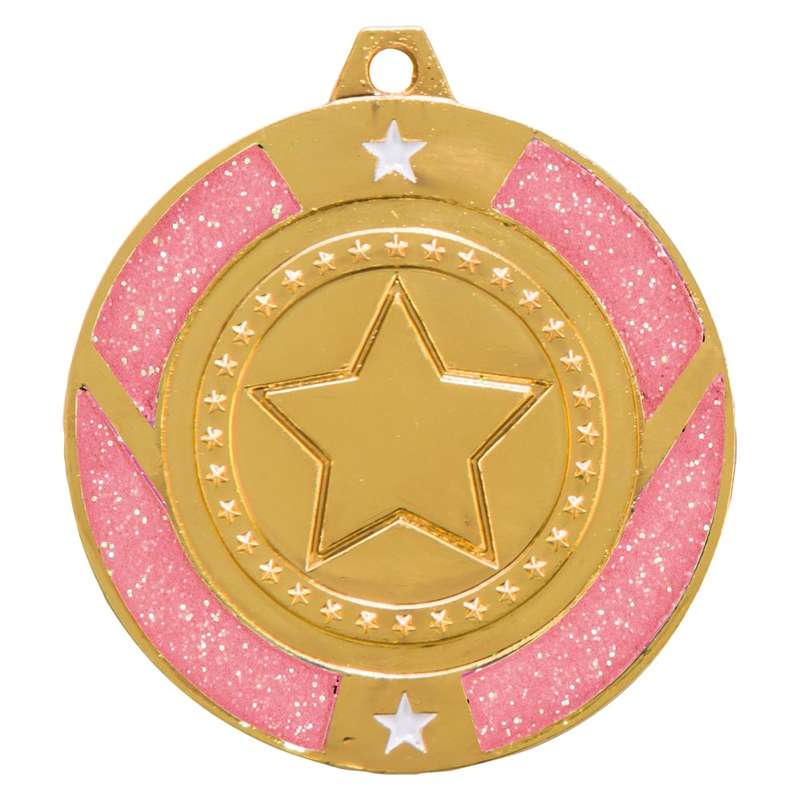 Glitter Star Medal