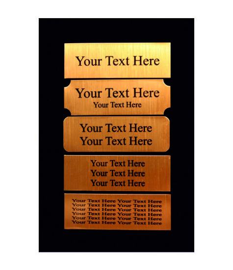 Custom Trophy Plates